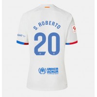 Fotballdrakt Dame Barcelona Sergi Roberto #20 Bortedrakt 2023-24 Kortermet